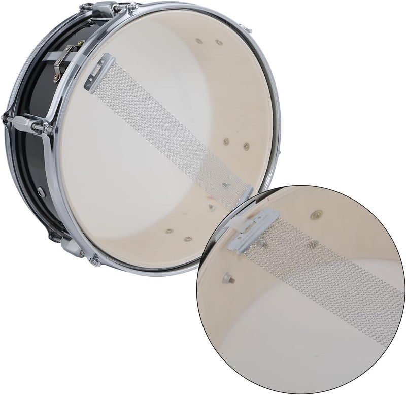 ROYHH 12inch Snare Drum with Drumsticks Shoulder Strap Drum Key Percussion Instrument for Students Beginners Marching Snare Drum Portable Snare Drum Set - Image 5